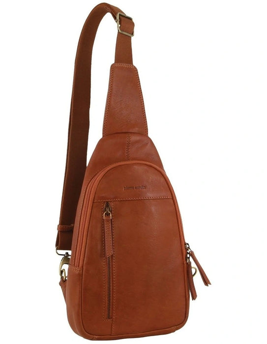 Pierre Cardin  Leather Sling Backpack PC3711