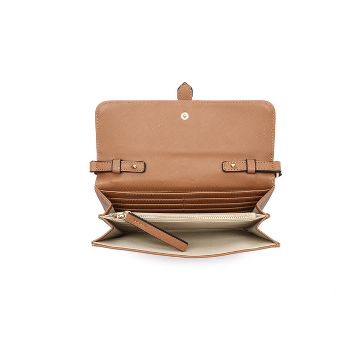 Kate Hill Everly Vegan Leather Crossbody Bag KH22003