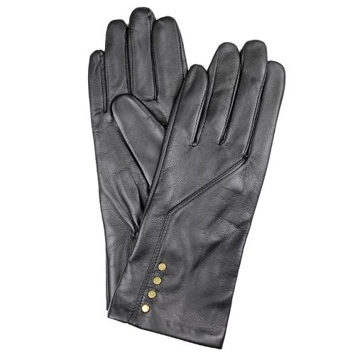 Dents Women's Leather Stud Gloves DE770008
