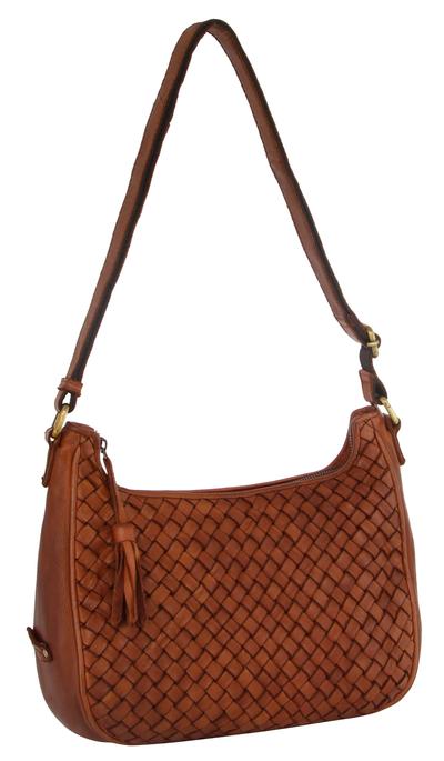 Wholesale Pierre Cardin Woven Embossed Leather Tote Bag (PC 3486