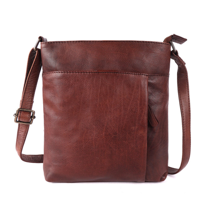 Oran Barcelona Vintage Leather Crossbody Bag  RH2505