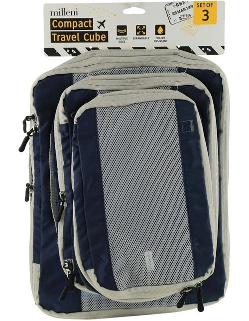 Milleni Travel Compact Travel Cube 3 Pack