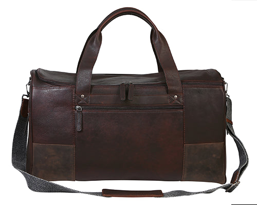 Modapelle Vintage Leather Overnight Bag UL3912