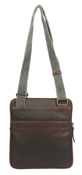 Modapelle Men's Vintage Leather  Crossbody Bag UL3951
