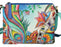 Modapelle Hand Painted Leather Crossbody Bag 3237