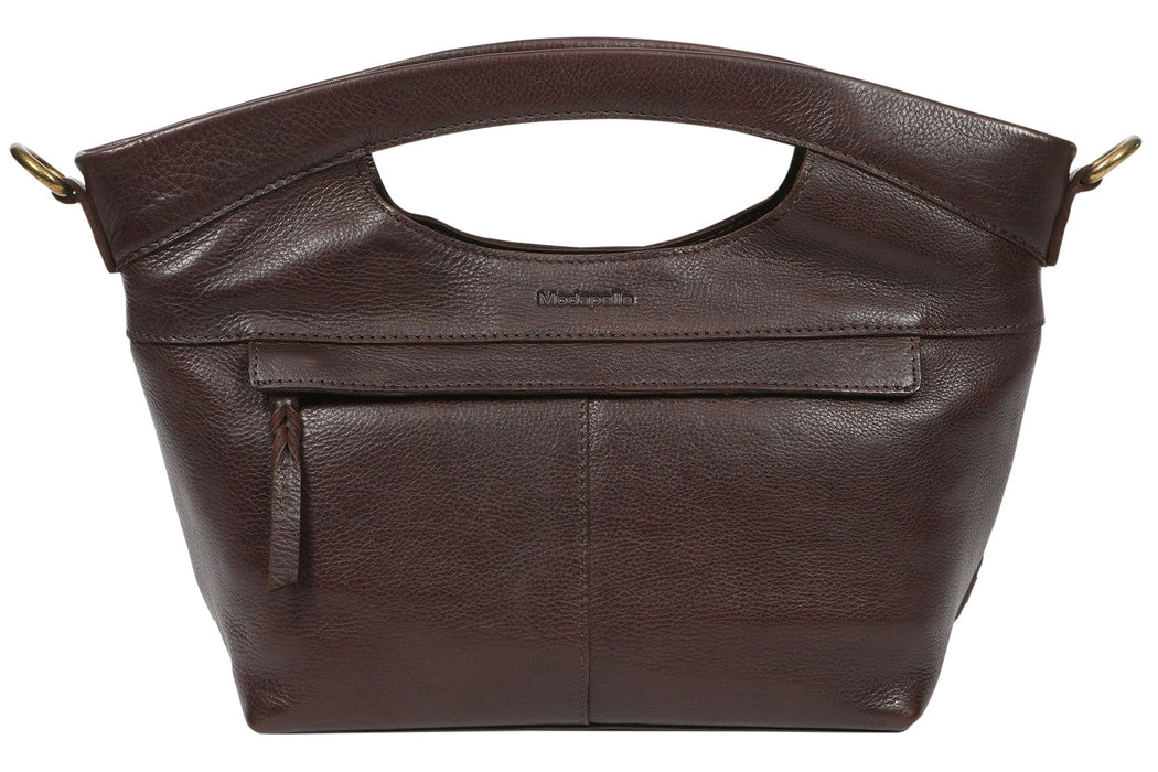 Modapelle Vintage Leather Woven Crossbody Bag UL7855