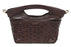 Modapelle Vintage Leather Woven Crossbody Bag UL7855