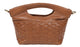 Modapelle Vintage Leather Woven Crossbody Bag UL7855