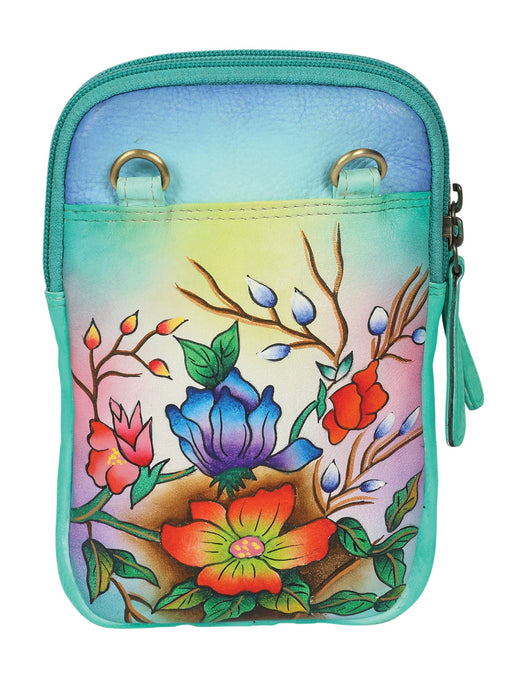 Modapelle Hand Painted Leather Crossbody Bag 3236