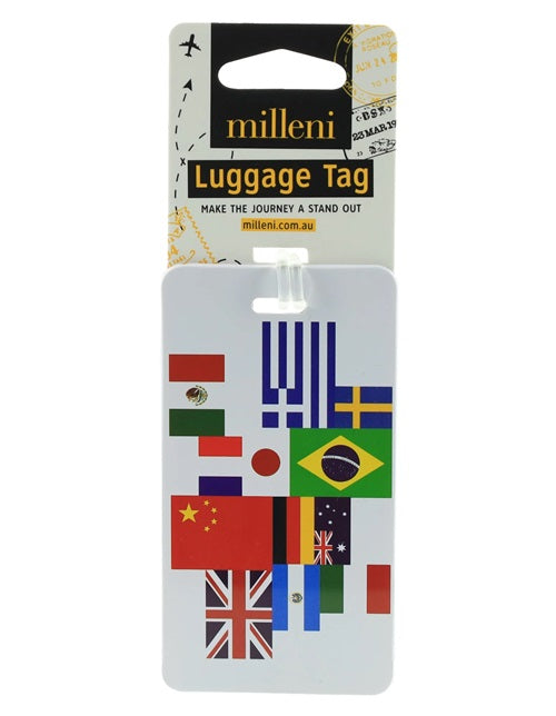 Milleni Travel Flags Luggage Tag MT019