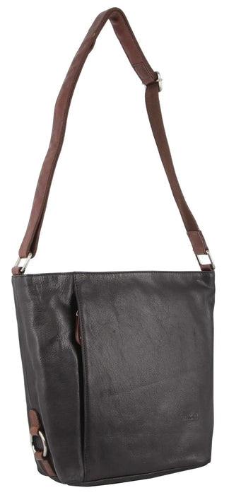 Milleni Soft Italian Leather Crossbody Bag NL9801