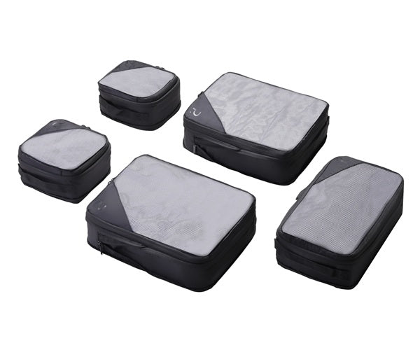 Packlite 5pce Compression Packing Cubes PA225