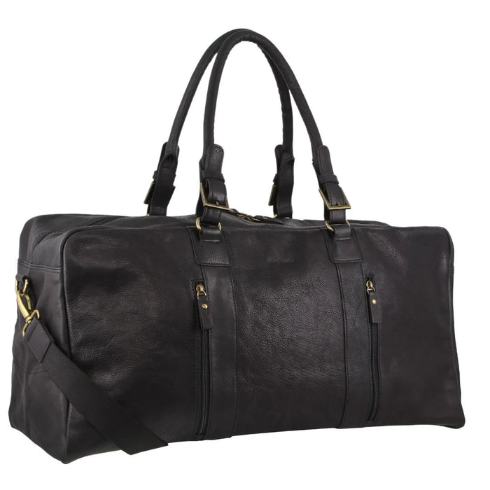 Pierre Cardin Rustic Leather Overnight Bag PC3139