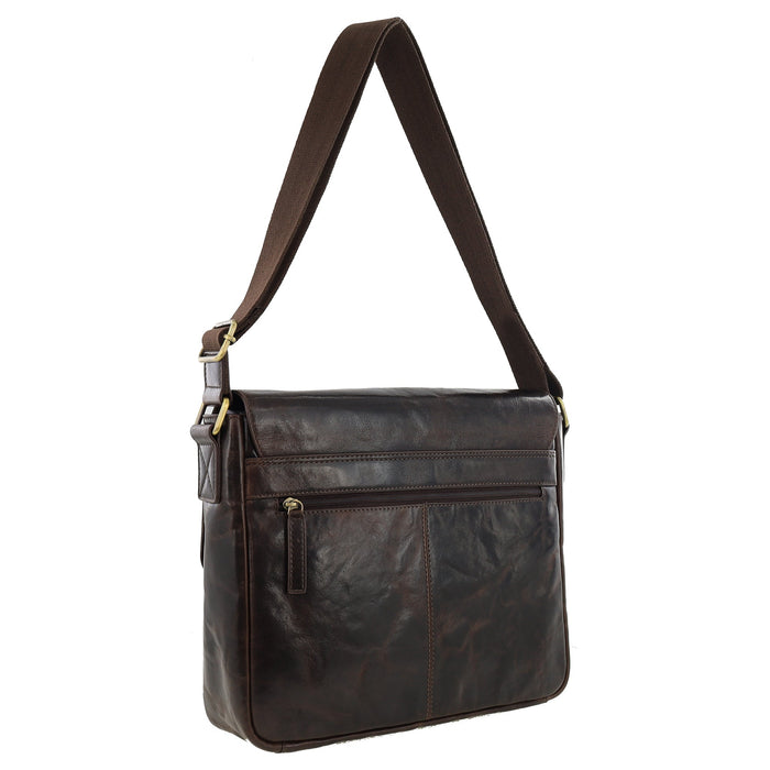 Pierre Cardin Leather Crossbody Laptop Bag PC4094
