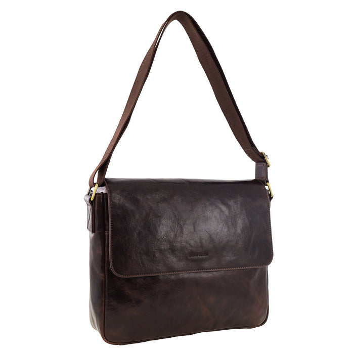 Pierre Cardin Leather Crossbody Laptop Bag PC4094