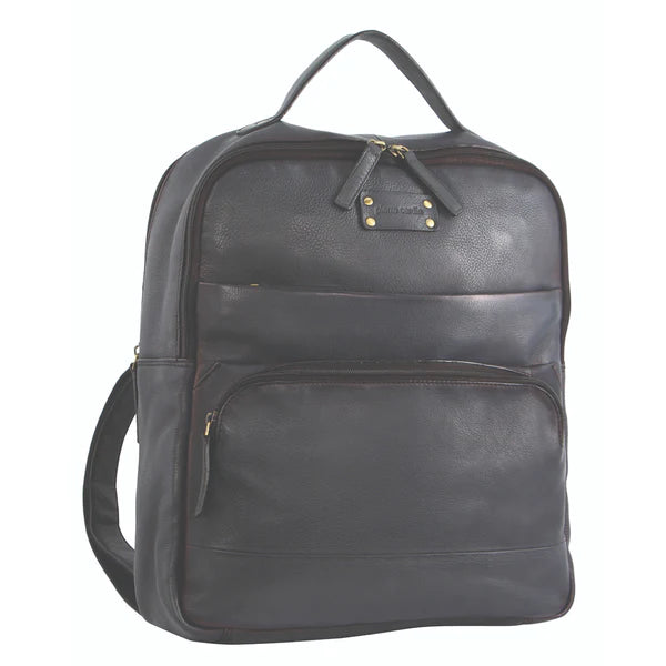 Rustic backpack on sale
