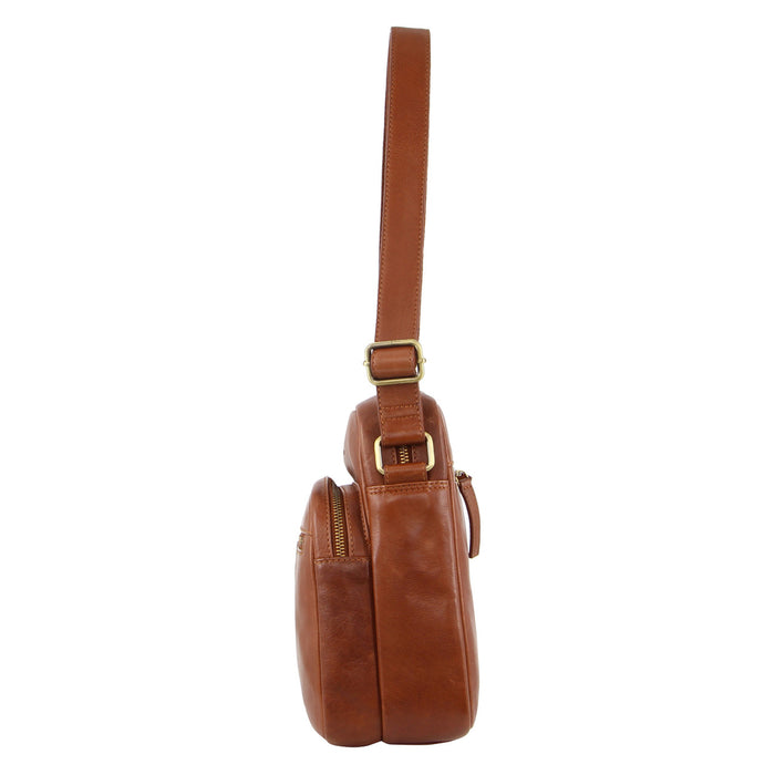 Pierre Cardin Men's Leather Crossbody Bag PC3402
