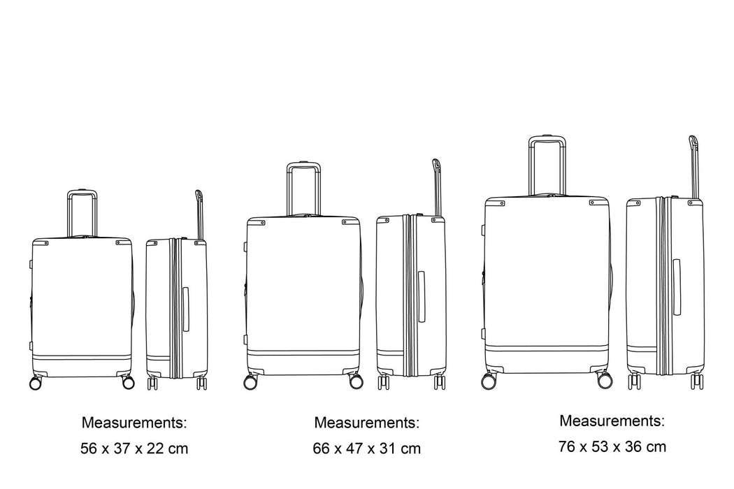 Qantas Rome  Hardside QF250SET