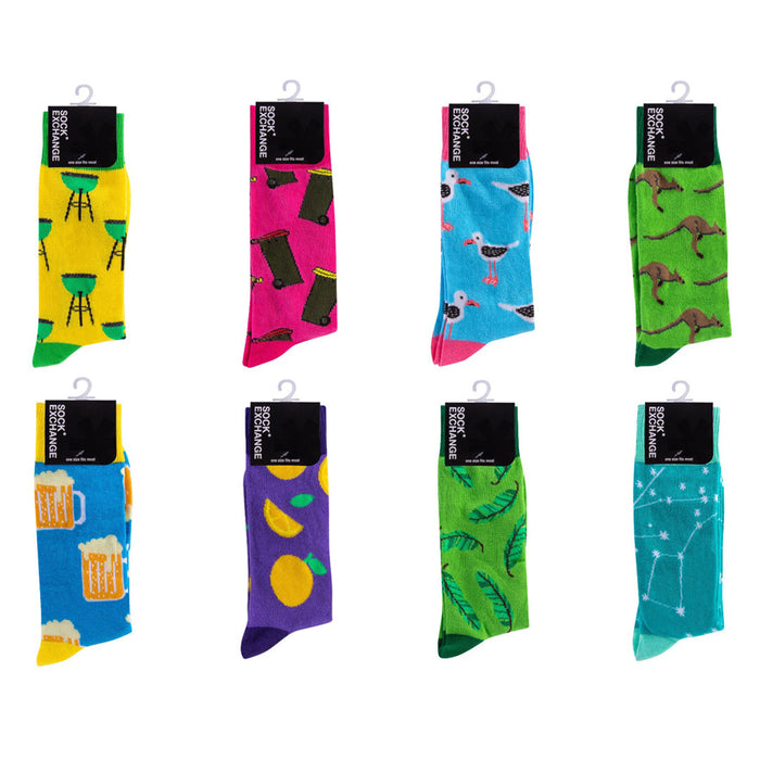 Novelty Fun Socks - New Designs - Single pair