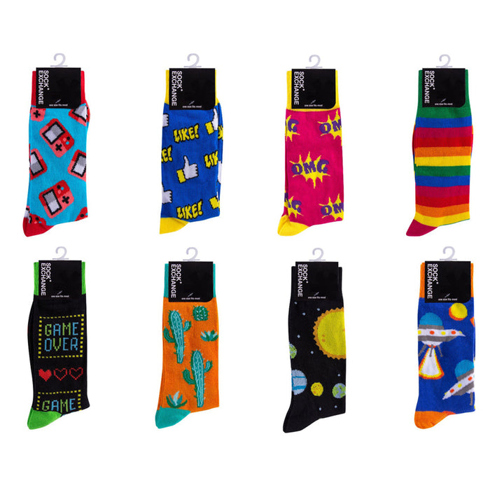 Novelty Fun Socks - New Designs - Single pair