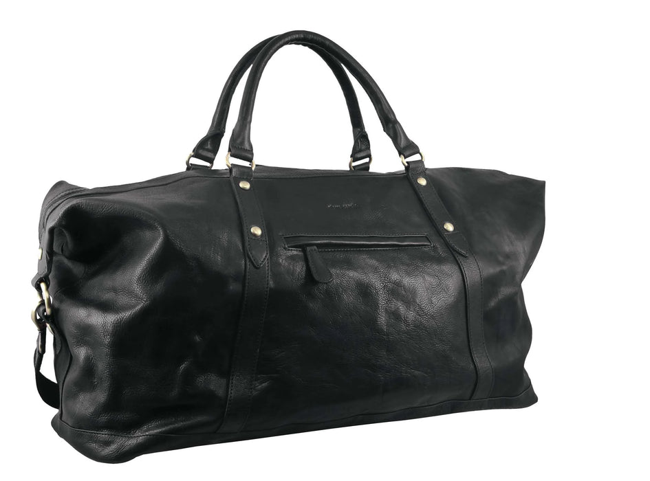 Pierre Cardin Rustic Leather Overnight Bag PC2824