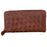 High Hopes Sky Woven Leather Wallet/Clutch 21025