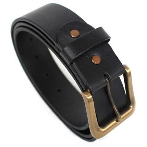 Men's Leather Belt Full Grain  38mm Style 41004