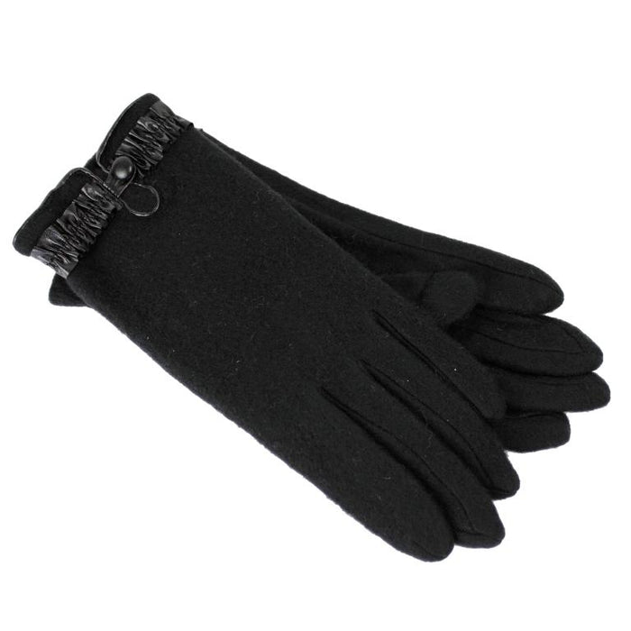 Dents Soft Feel 3 Button Wool Gloves 76-0021