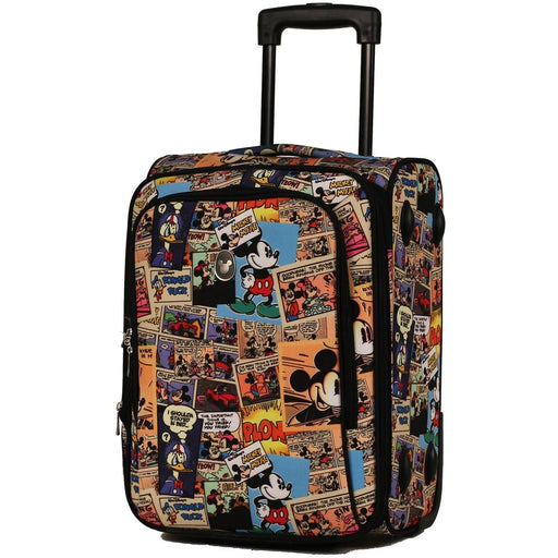 Disney Comic 55cm Small Carry On 2 Wheel Softside Suitcase