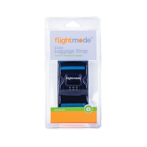 Flight Mode 3 Dial Luggage Strap FM0041
