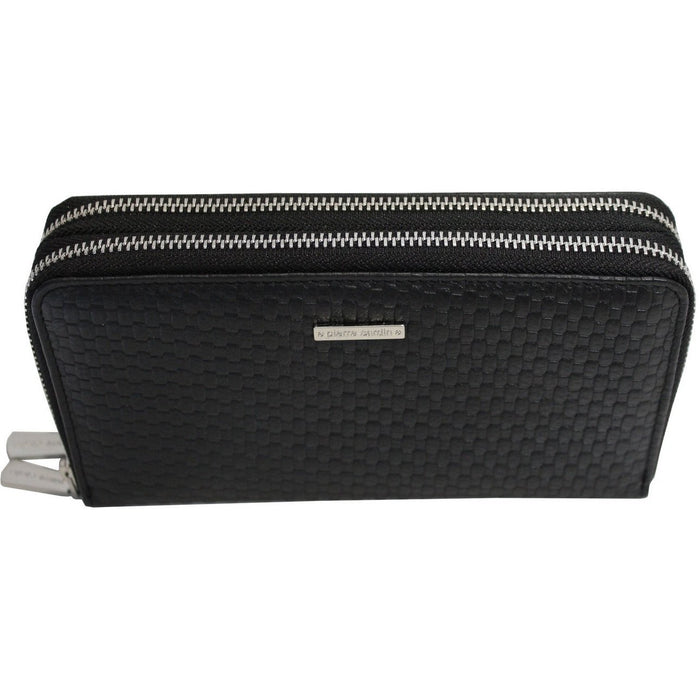 Pierre Cardin Business RFID Italian Leather Double Zipped Wallet PC2237