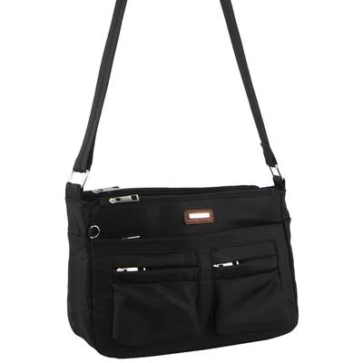 Nylon and Vegan Leather Bags