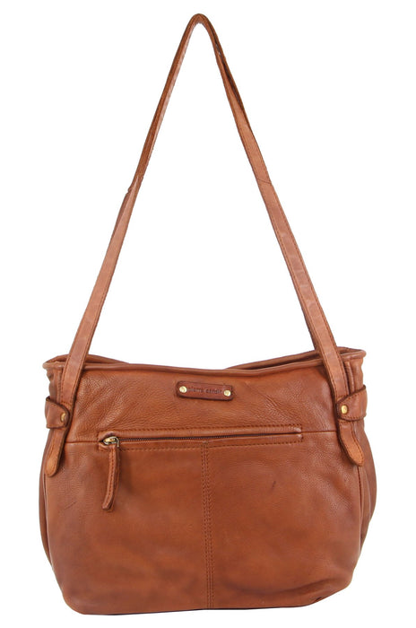 Pierre Cardin Woven Leather Shoulder Bag PC3315