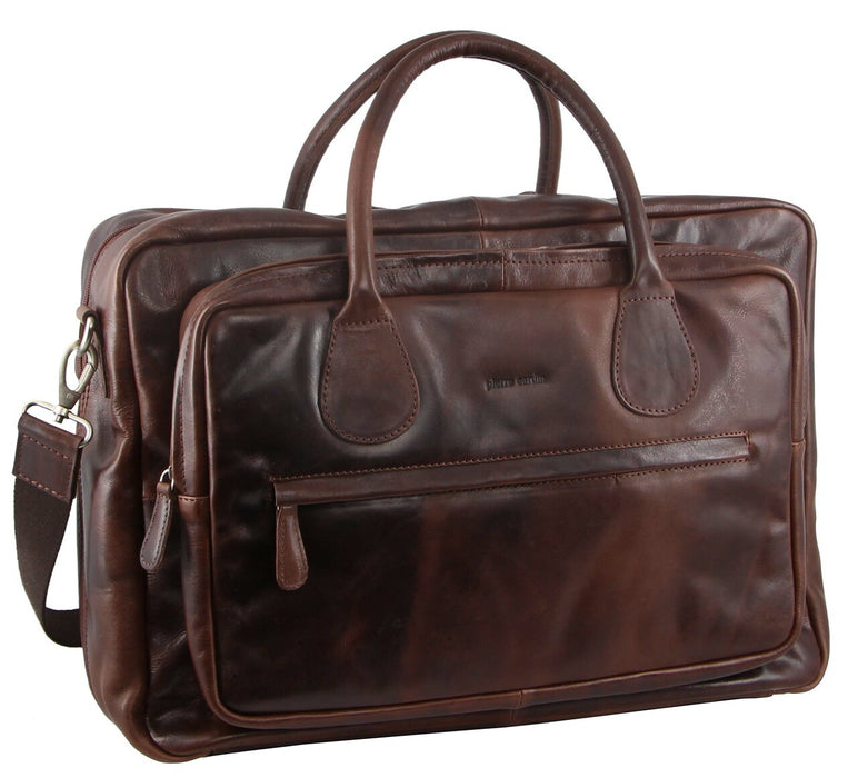 Pierre Cardin Rustic Leather Overnight Bag PC2802