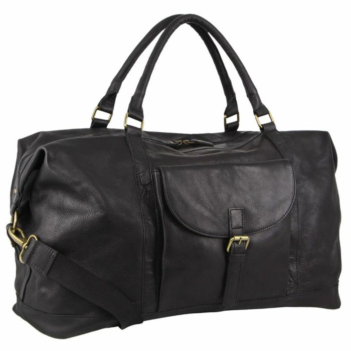 Pierre Cardin Rustic Leather Overnight Bag PC3134