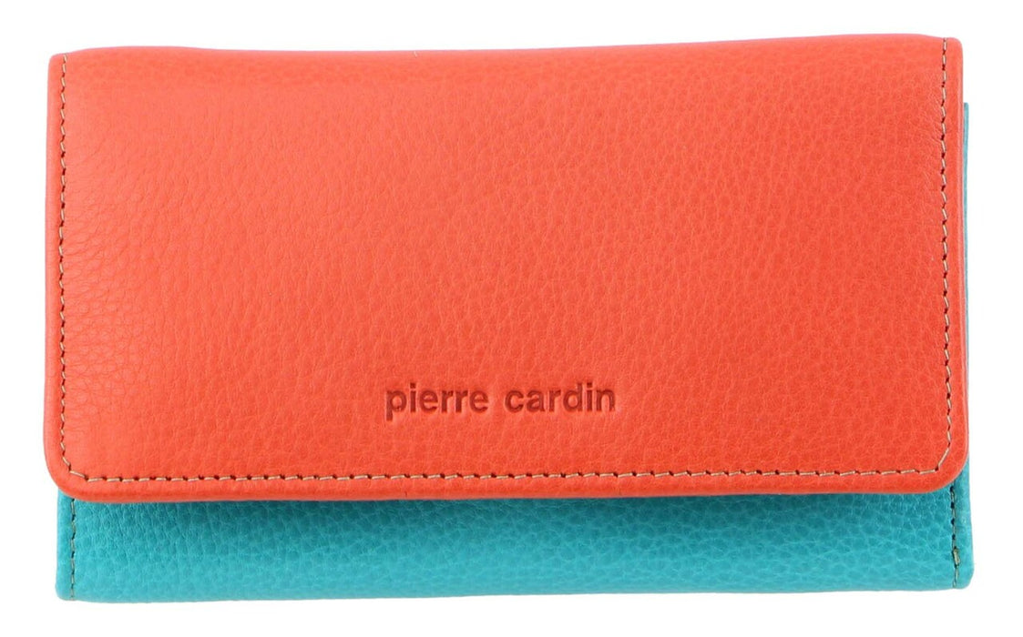 Pierre Cardin Soft Italian Leather Ladies Flap Wallet PC3261