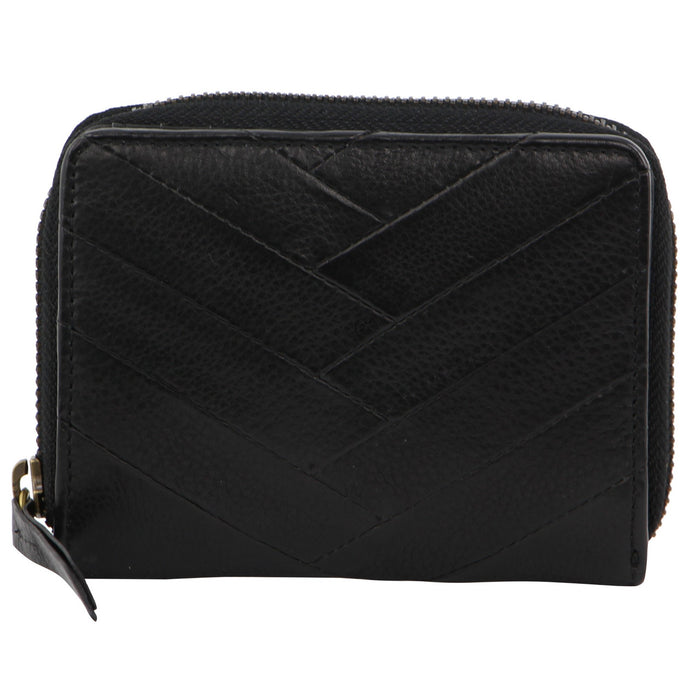 Pierre Cardin Zip Leather Wallet PC3475