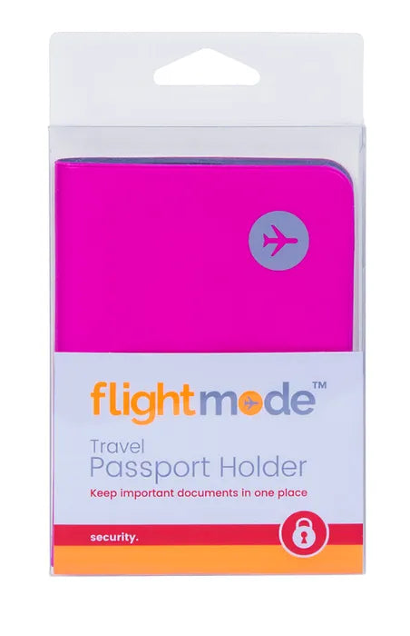 Flight Mode PVC Passport Holder FM0012
