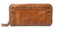 Oran Leather Studded Zip Wallet ORRH13994