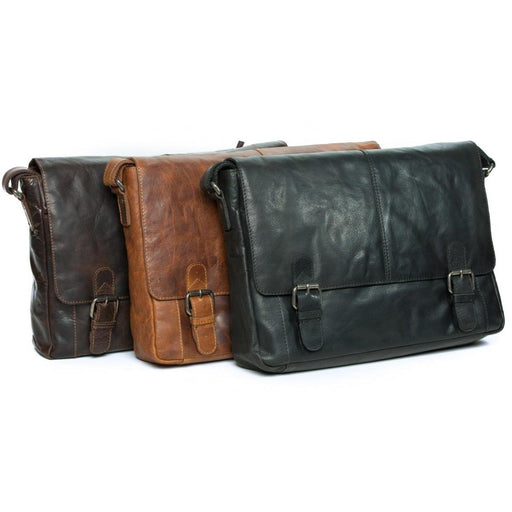 Oran Mason Vintage Leather Messenger-Satchel RH6001